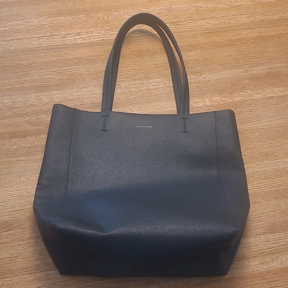 Love and Lore Black Tote Bag
